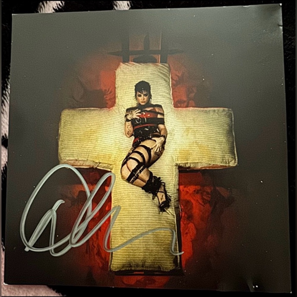 Demi Lovato Signed "Holy Fvck" CD w/ Autographed Insert